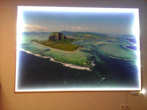 Customer photo review of Leinwand ohne Rahmen