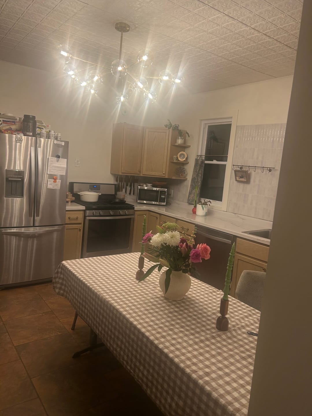 Customer photo review of Modern Sputnik Branching Bubble Chandelier
