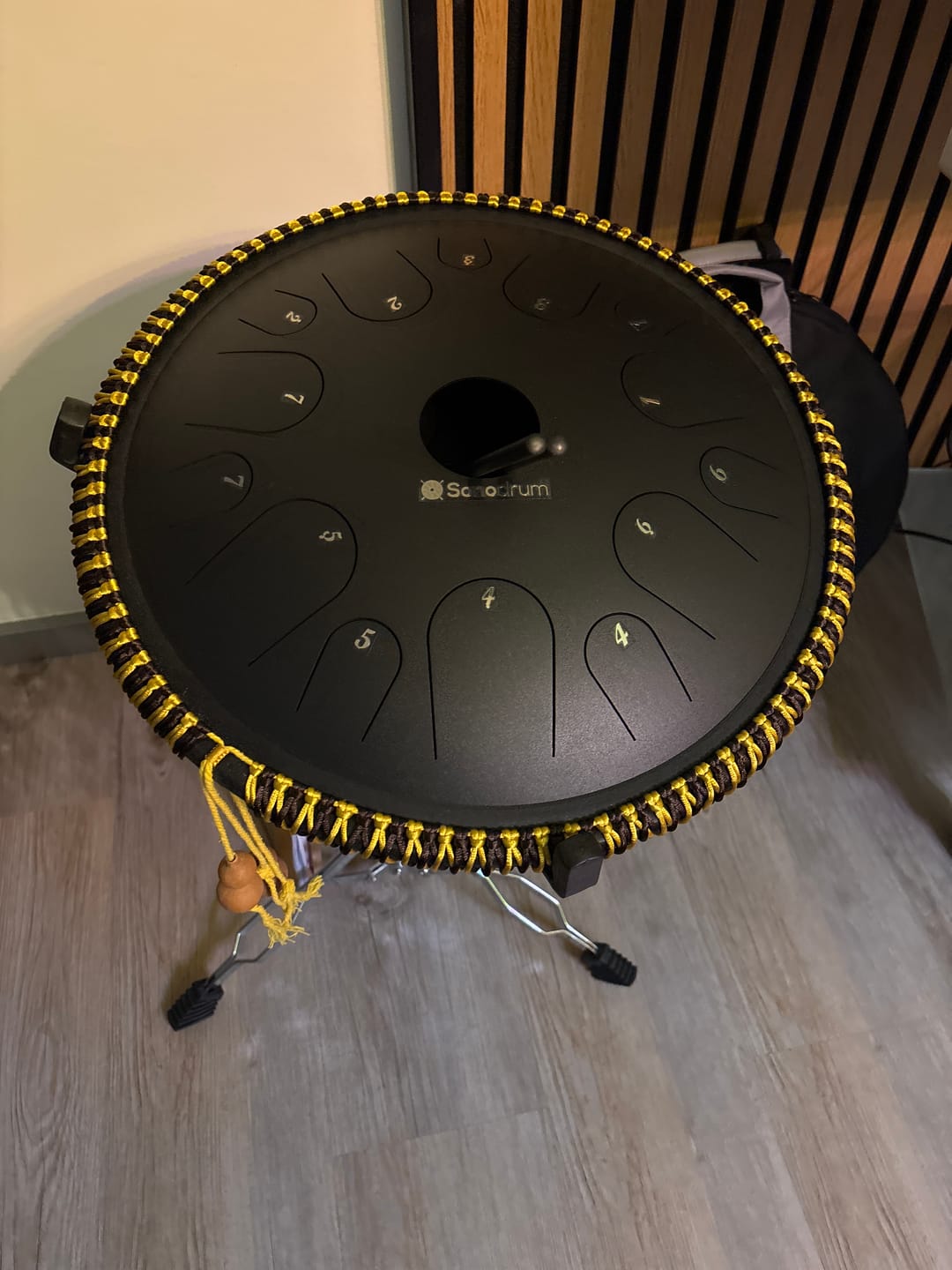Customer photo review of Sonodrum Zungentrommel - "Exclusive" - Handgefertigt - 38cm - 14 Zungen - C-Dur