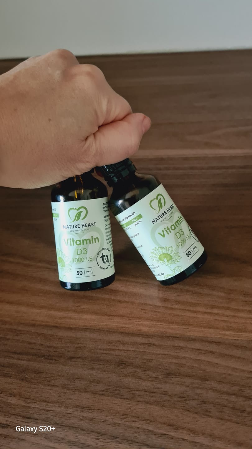Customer photo review of Vitamin D3 Tropfen 1.000 I.E.