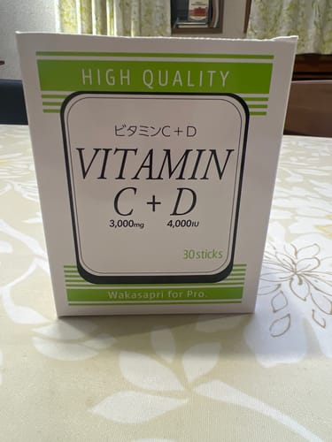 Customer photo review of ビタミンC+D -Wakasapri for Pro.