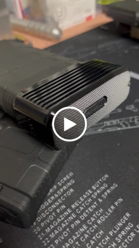 Customer video review of .308 +5 Mag Extension Base Pad for Magpul Pmag