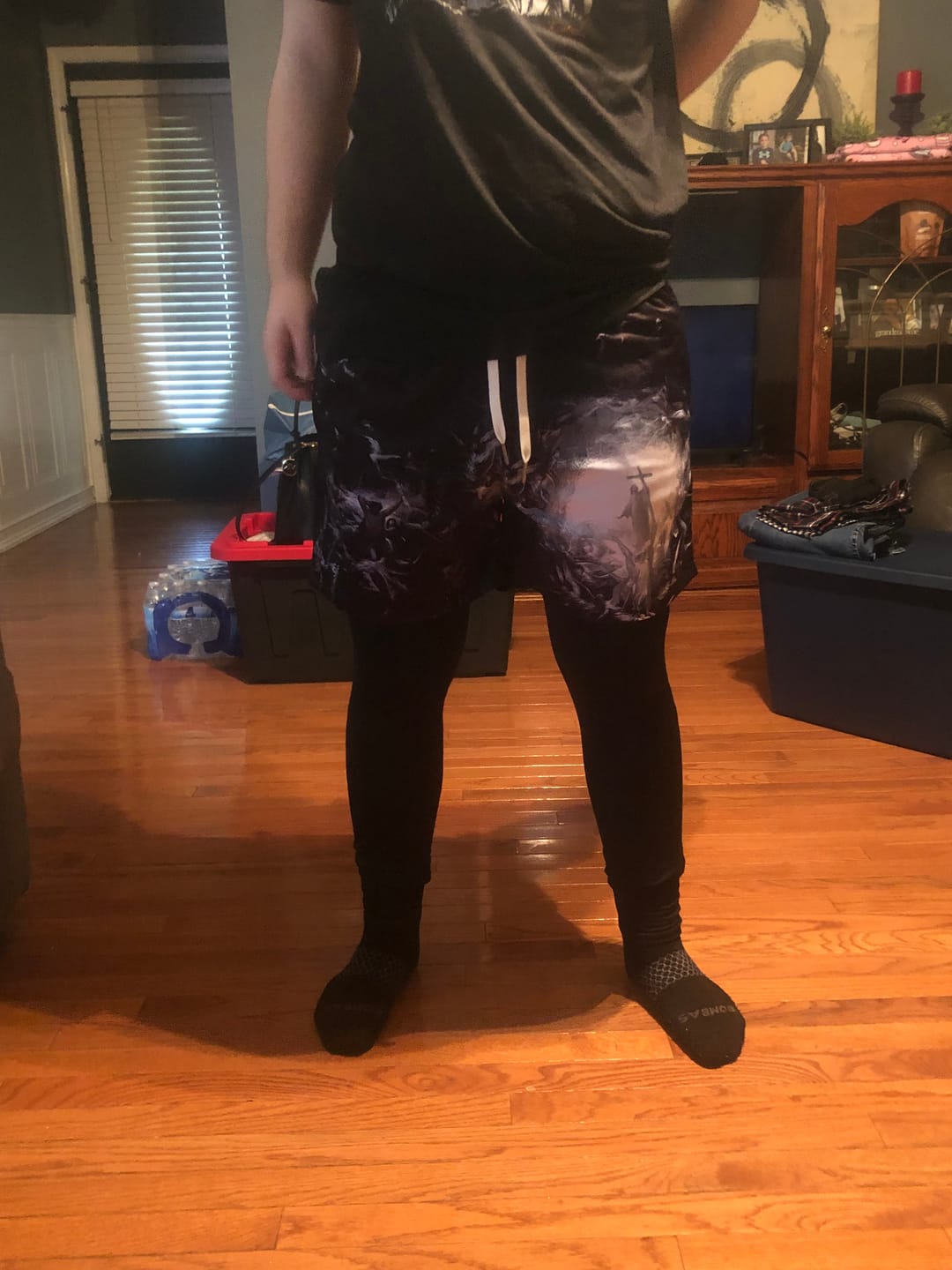 Customer photo review of Light In The Darkness Shorts