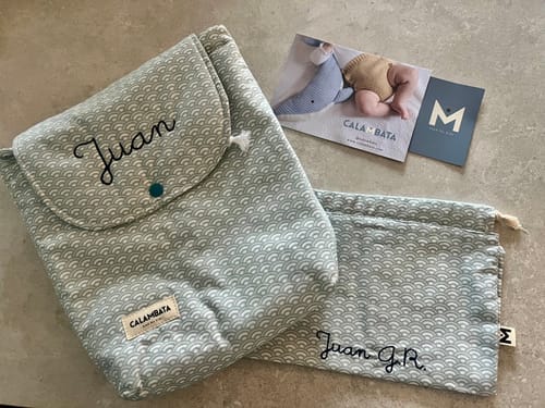 Customer photo review of Mochila guardería Blas