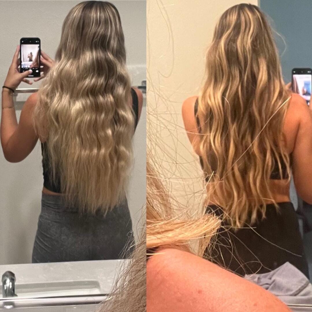 Customer photo review of Hair Growth Bundle