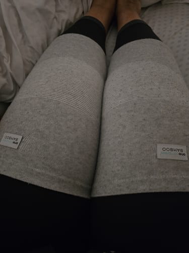 Customer photo review of Premium Bamboo Knee Sleeve (Single)