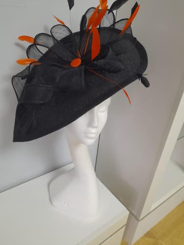 Customer photo review of Machine Made Stiff Sinamay 90cm x 1m - FS002
