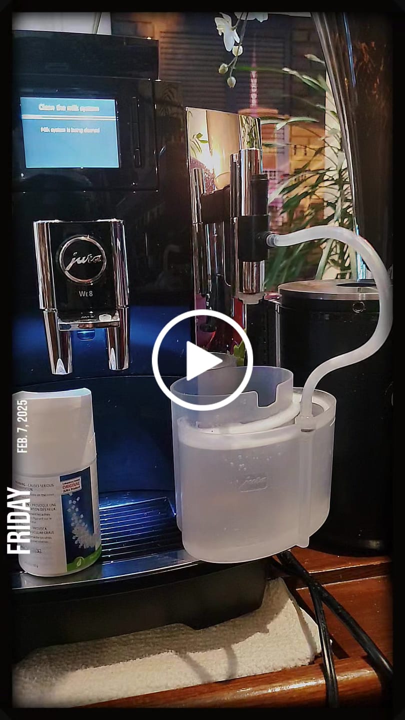 Customer video review of Jura - Milk System Cleaner