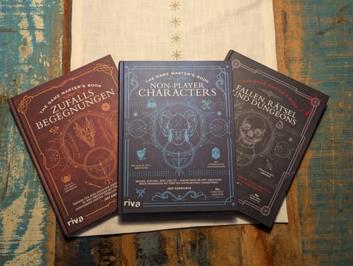 Customer photo review of The Game Master’s Books-Reihe