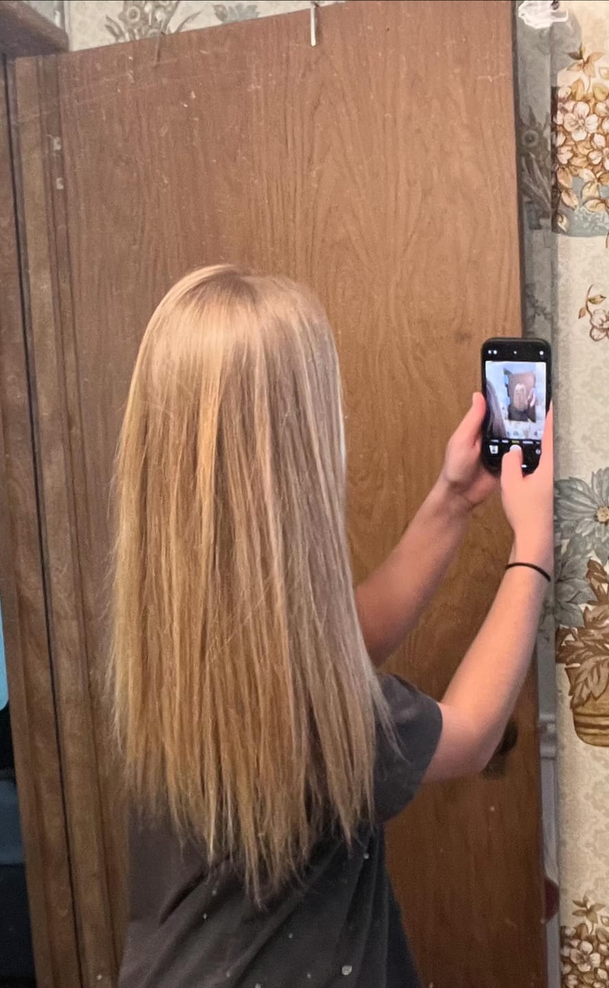 Customer photo review of Hair Growth Bundle