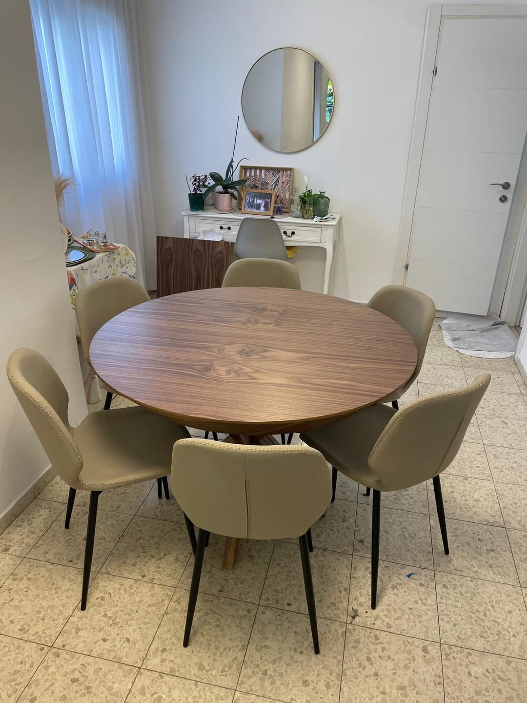 Customer photo review of שולחן פינת אוכל דגם פלורידה - Florida