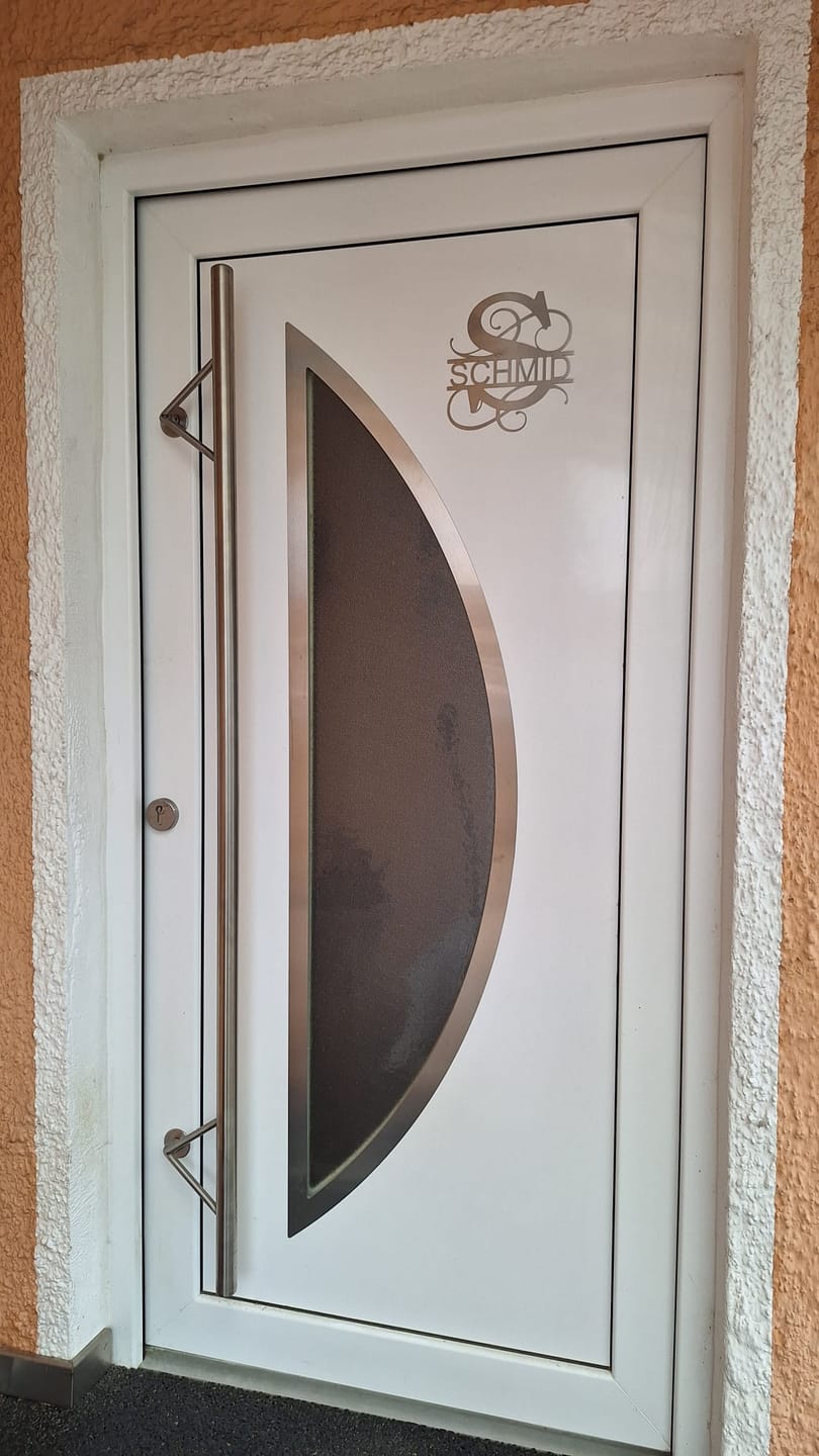 Customer photo review of Monogramm (V2A) Edelstahl - personalisierbar verschiedene Größen