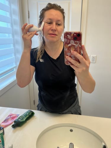 Customer photo review of Liftlab Face Sculpting Tool + Free Serum
