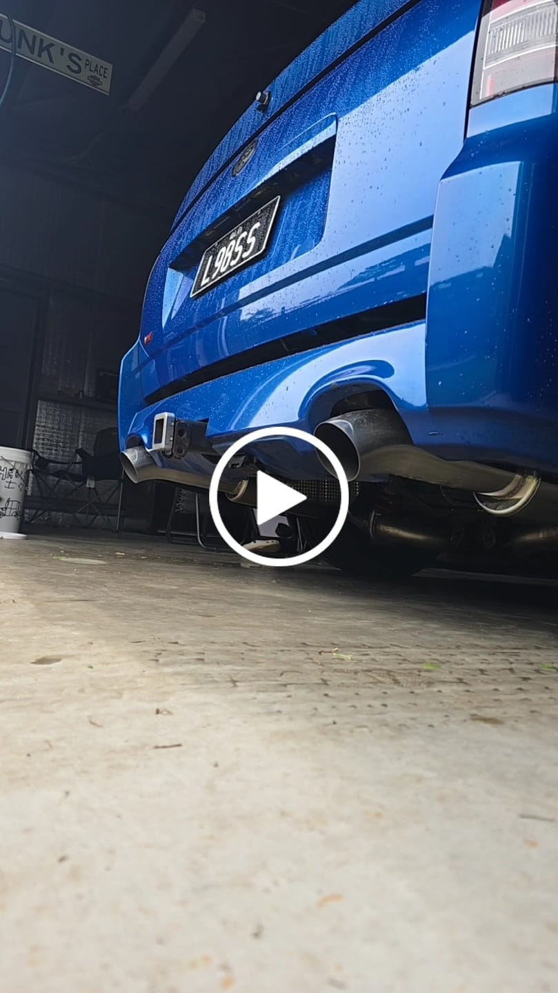 Customer video review of Bolt-On Mufflers VE-VF (Pre-ORDER)