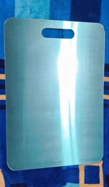 Customer photo review of Steel Chopping Board Set