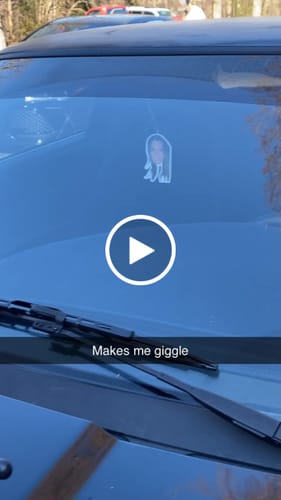 Customer video review of Custom Shape Air Freshener
