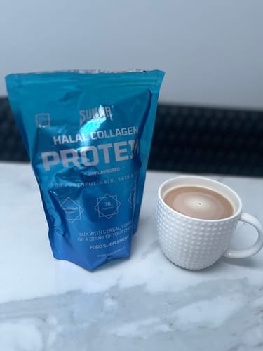 Customer photo review of Halal Collagen Protein