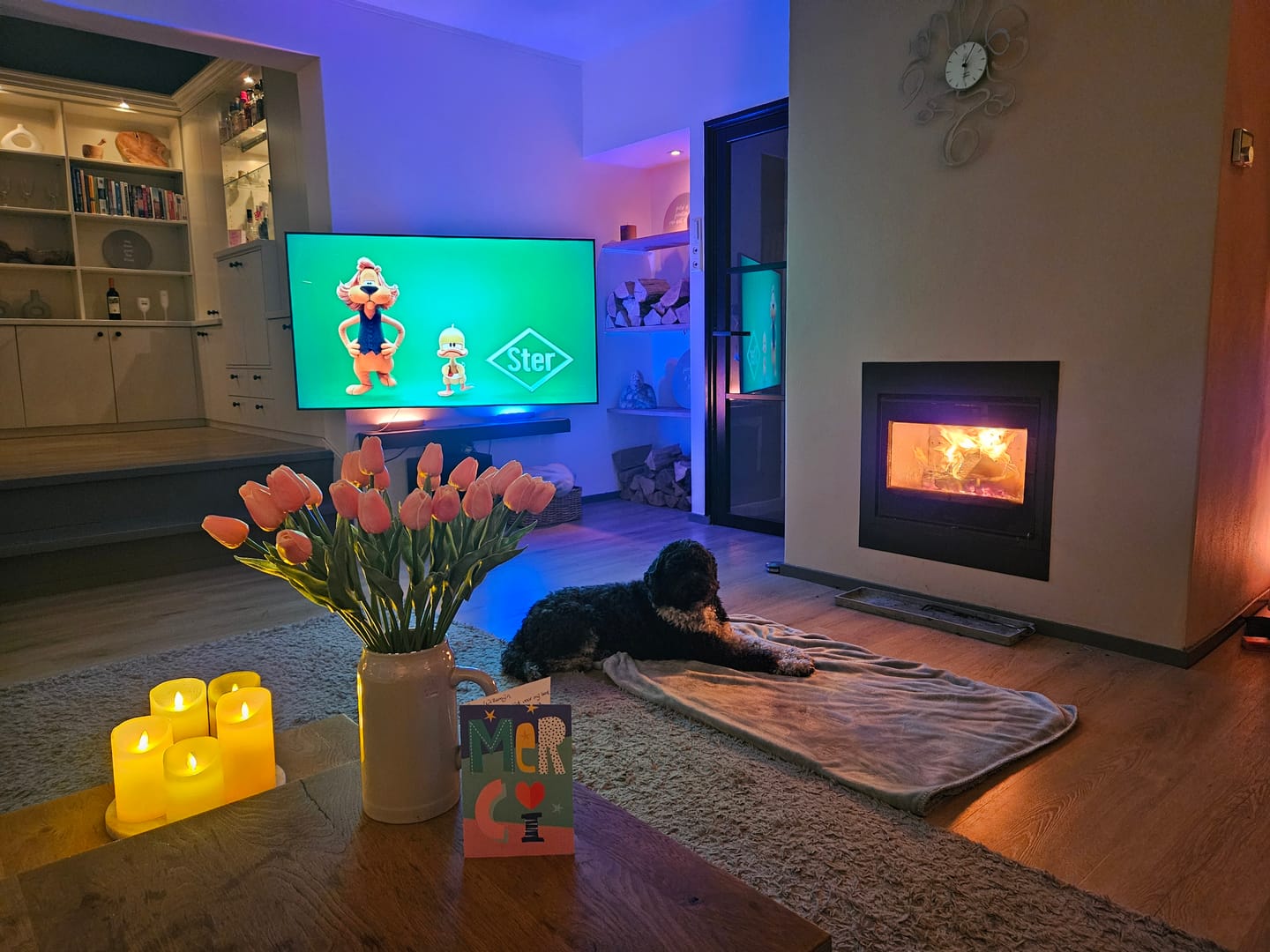 Customer photo review of Tulpen Boeket - Roze (25 stengels)