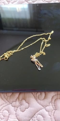 Customer photo review of Eternal Embrace Necklace