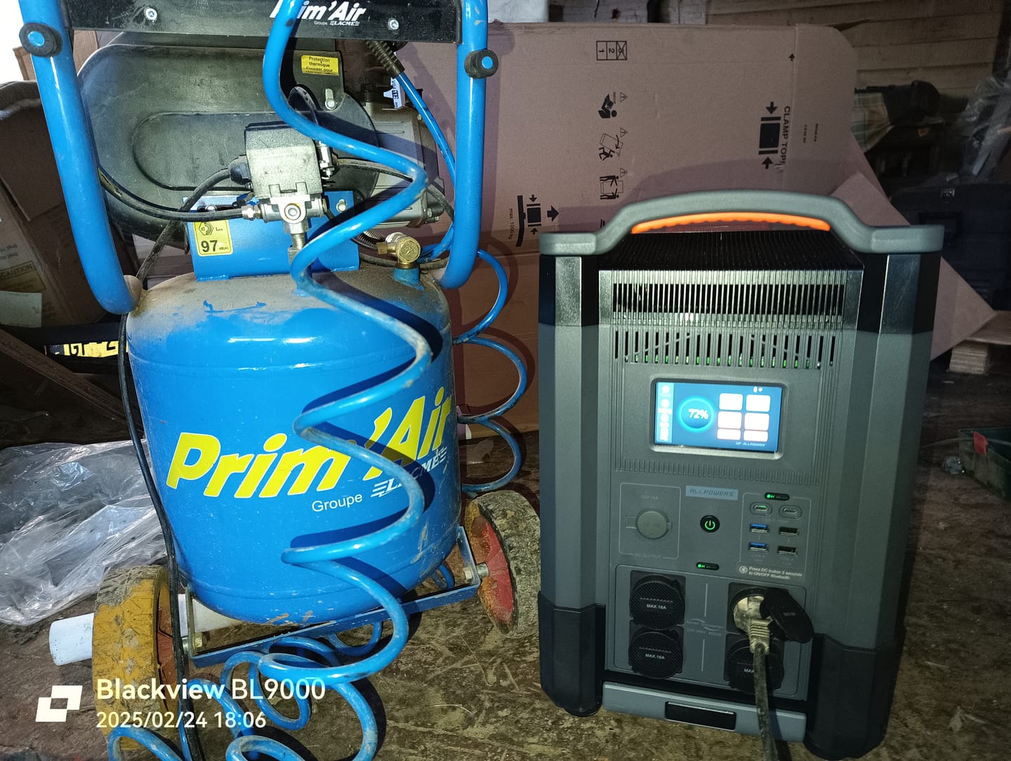 Customer photo review of ALLPOWERS R4000 Station électrique portable 4000W 3456Wh