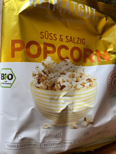 Customer photo review of Bio Popcorn Süß klein