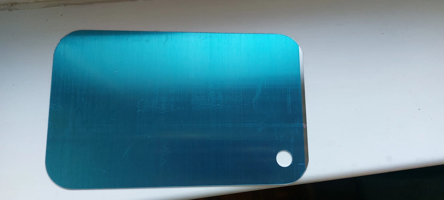 Customer photo review of Steel Chopping Board Set
