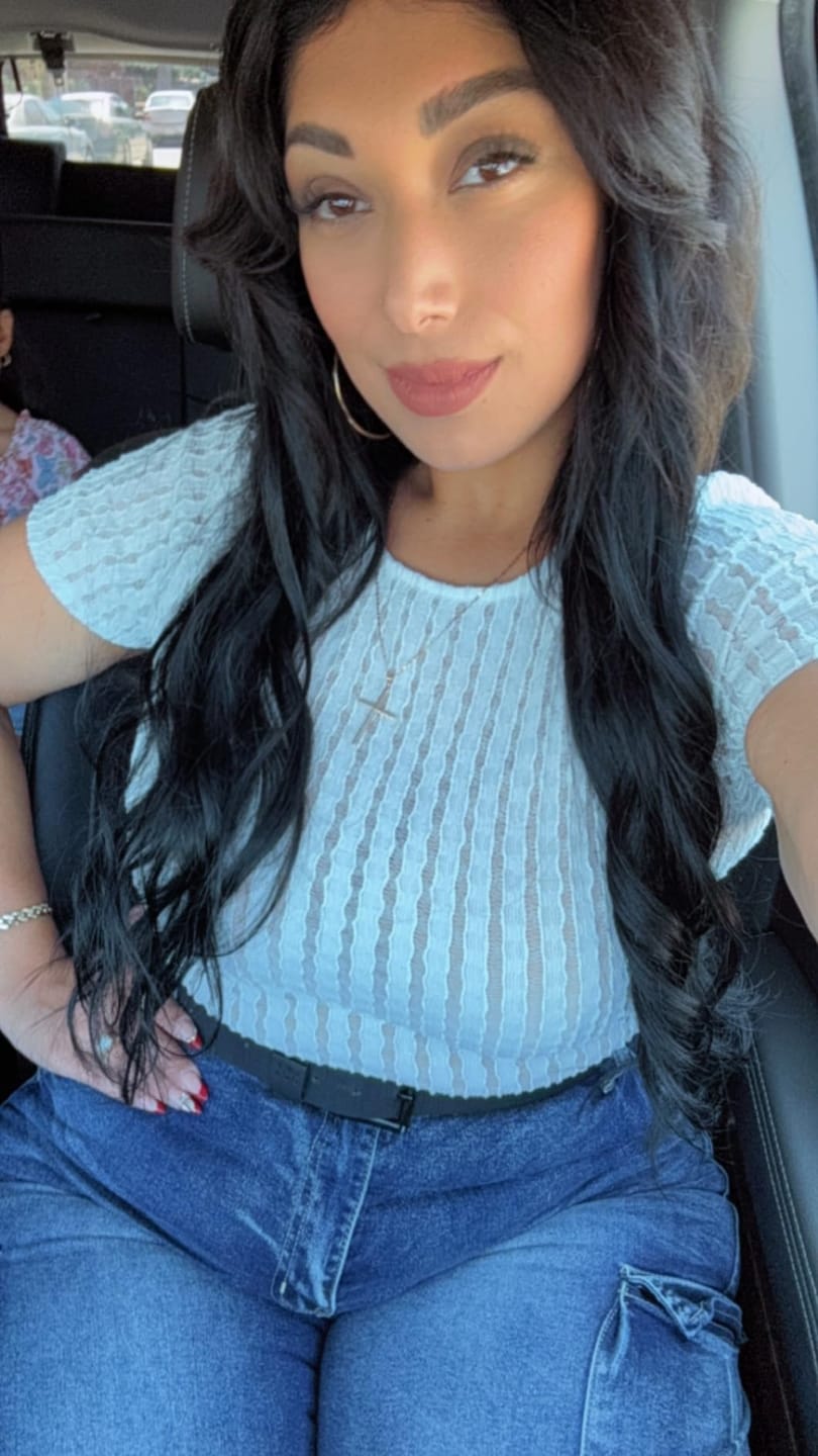 Customer photo review of Virgin Hair Jet Black Weft Hair Extensions Human Hair Bundles (#1)