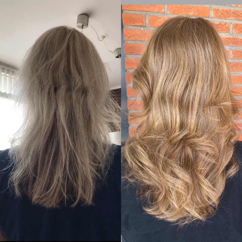 Customer photo review of Hair Growth Bundle