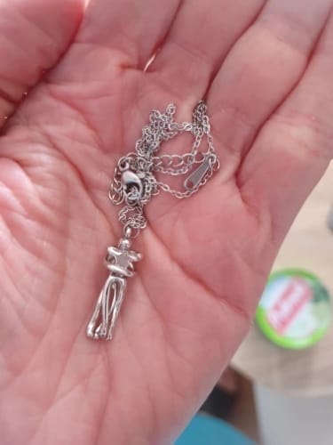 Customer photo review of Eternal Embrace Necklace