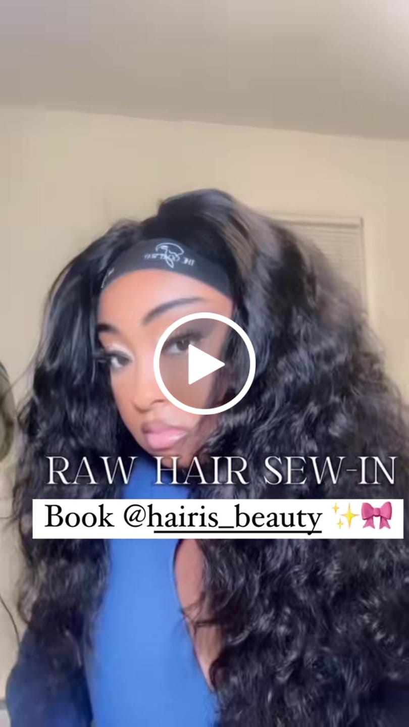 Customer video review of Raw Indian Loose Curly Hair