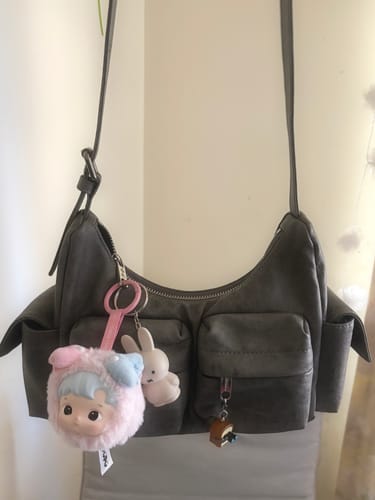 Customer photo review of SAMO ONDOH - pocket mug bag M brushed gray