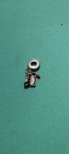 Customer photo review of 925 Sterling Silver Women's Accesories Dangle Charm
