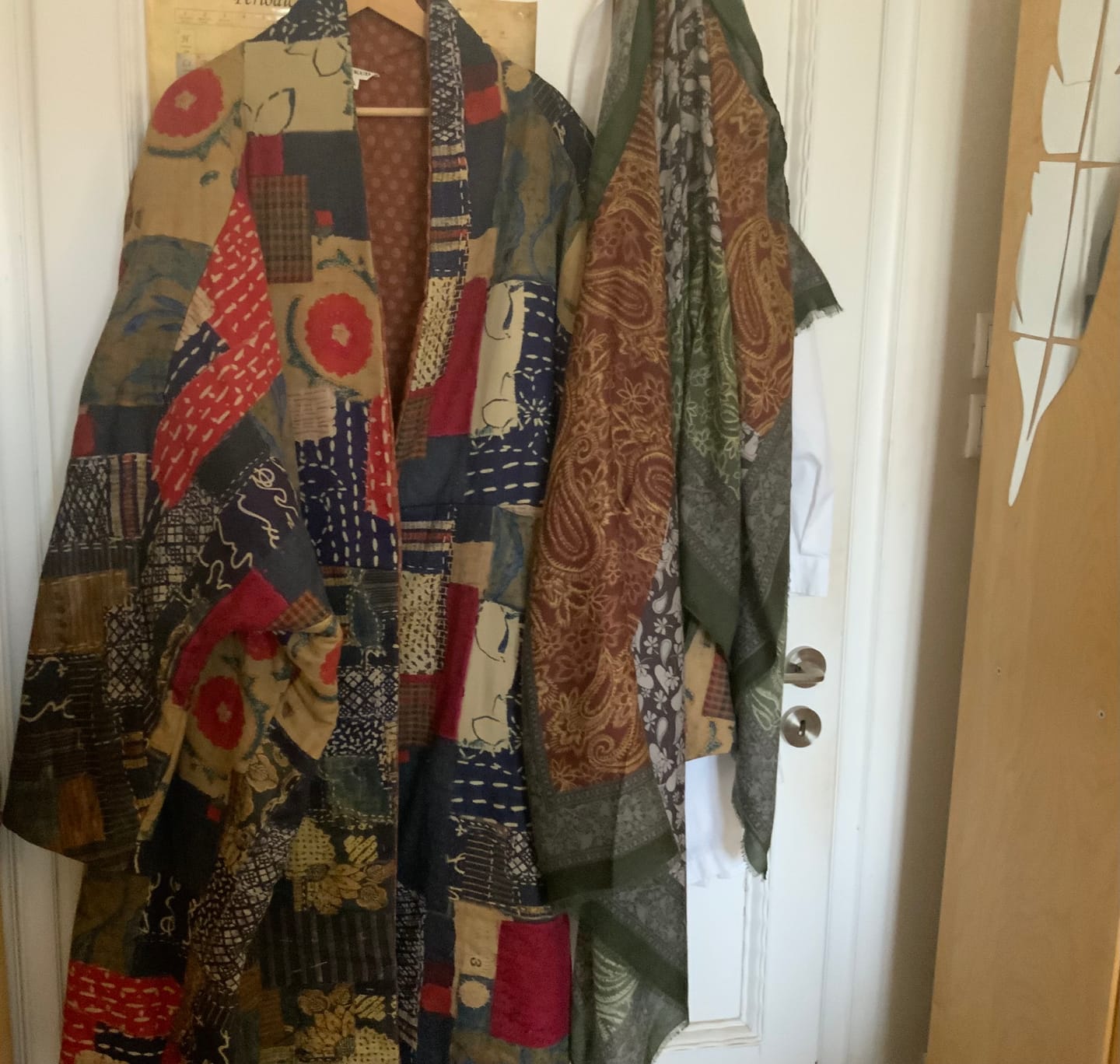 Customer photo review of Plus Size Winter Batwing Sleeve Pocket Coat