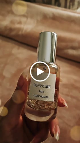 Customer video review of Rami - Clear Quartz Crystal Infused Natural Perfume