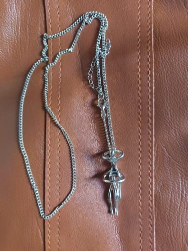 Customer photo review of Eternal Embrace Necklace