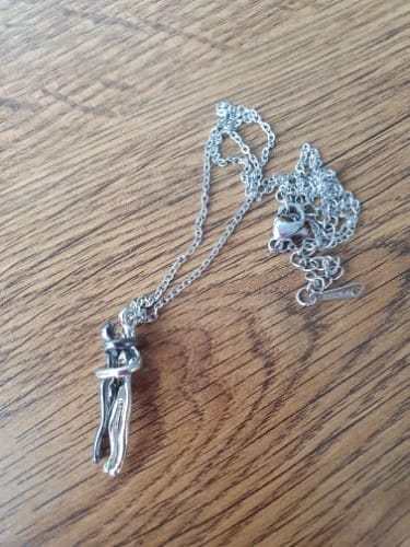 Customer photo review of Eternal Embrace Necklace