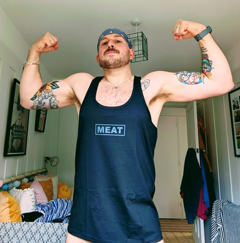 Customer photo review of FLATBOTTOM STRINGER – CLASSIC / BLACK