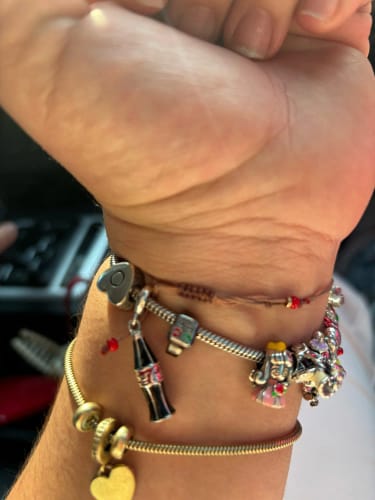 Customer photo review of 925 Sterling Silver Watch Charm