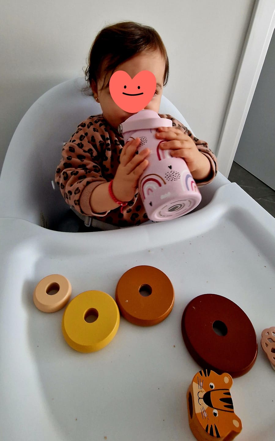Customer photo review of DOZZE Kids Water Bottle | 355ml
