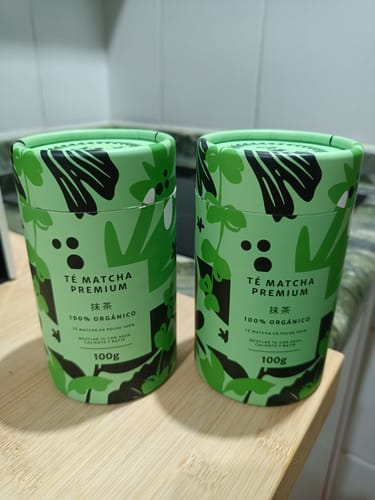 Customer photo review of Té Matcha Premium 100% - (para 1 -3 meses)