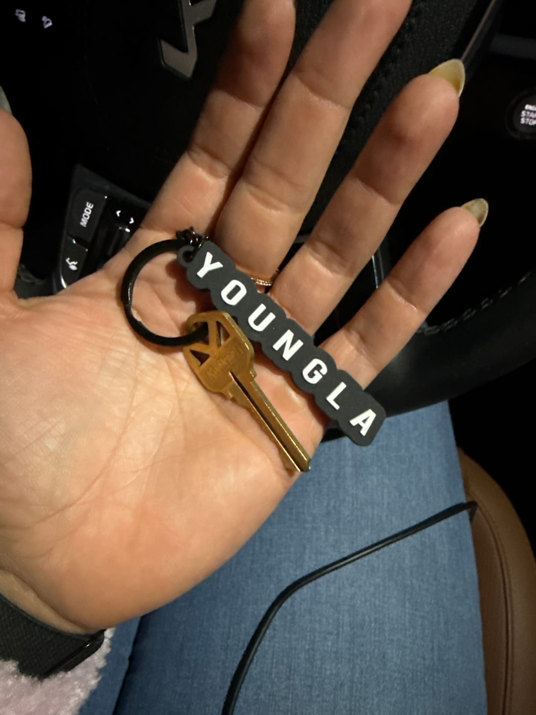 Customer photo review of 931 YoungLA Keychains
