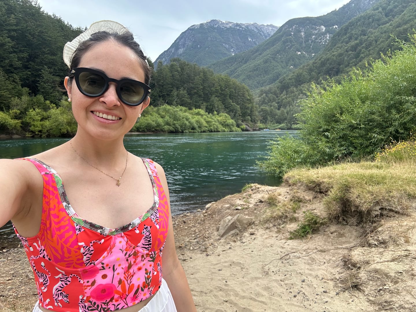 Customer photo review of Corsé Pink Wild & Free (tirantes anchos, sin copas, con barbas)