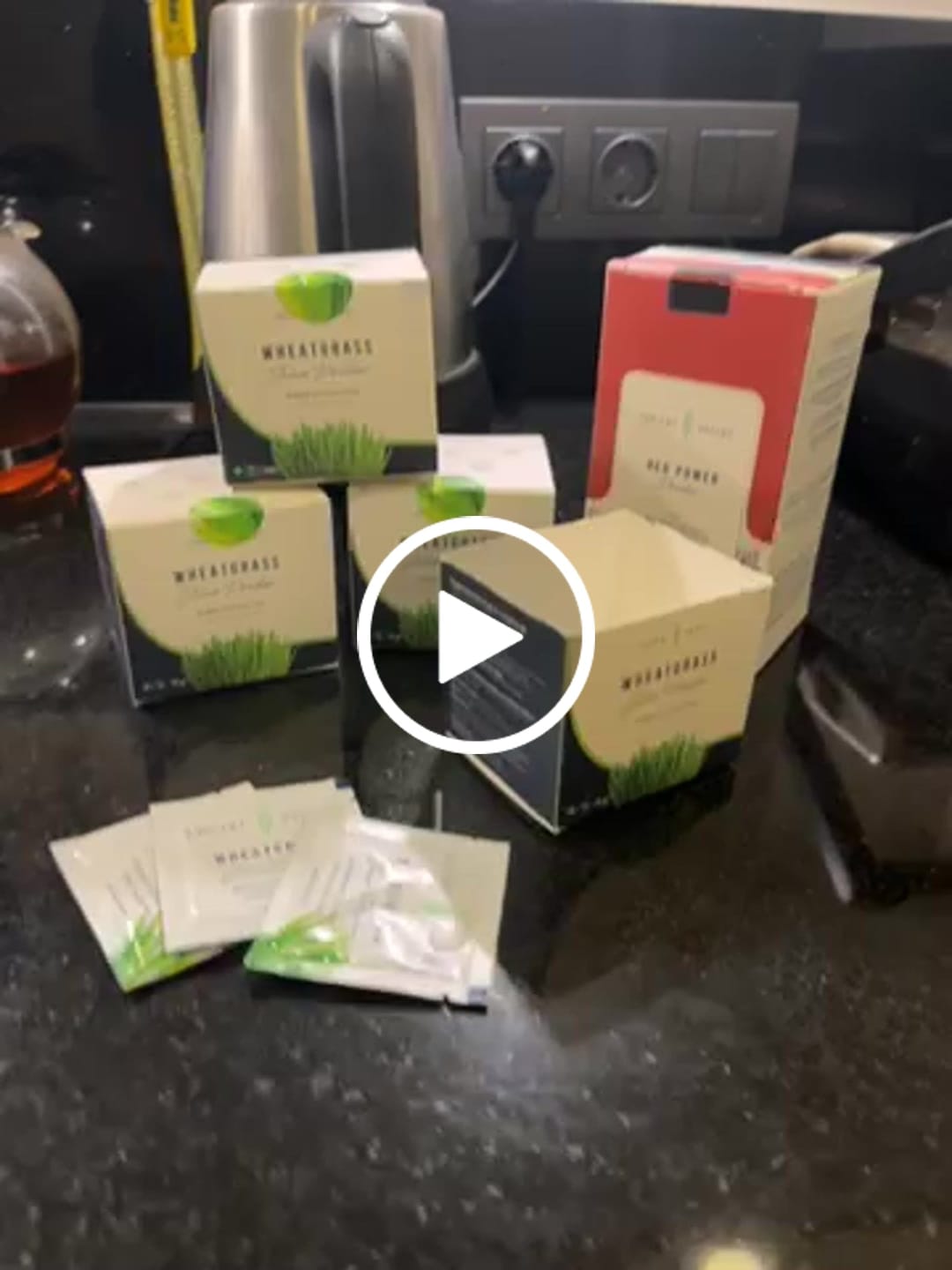 Customer video review of Buğday Çimi Suyu Tozu