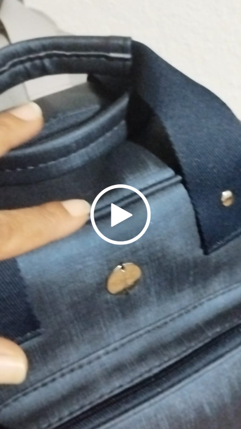 Customer video review of DUNA 0.9MM FUNDO MALHA COR MARINHO