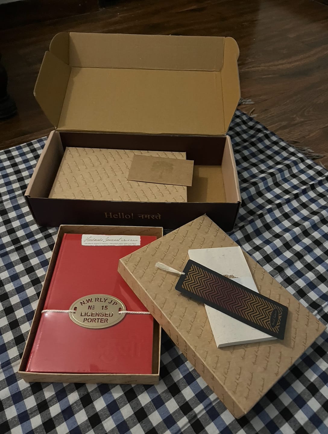 Customer photo review of Journal Coolie - Limited Edition