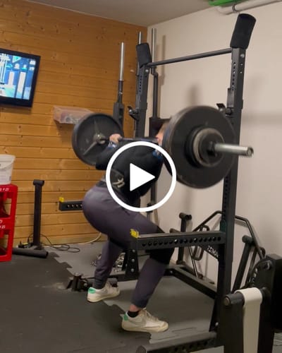 Customer video review of Strength Shop 7mm Inferno Neoprene Knee Sleeves - Black - IPF Approved (Pair)