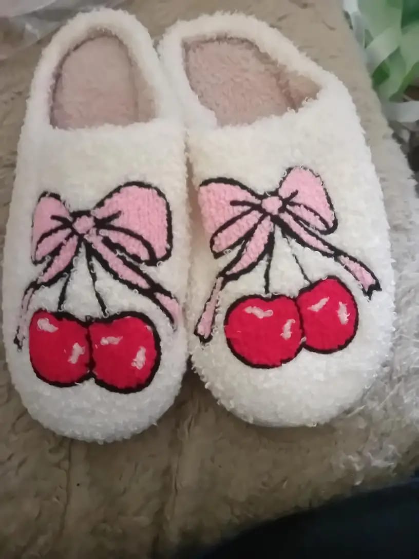 Customer photo review of Tie & Cherish Slippers