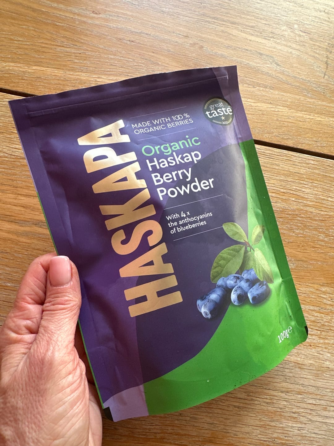 Customer photo review of Haskapa Superfood Berry Powder