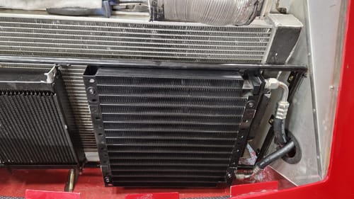 Customer photo review of Condensing Radiator 380 x 360 x 50