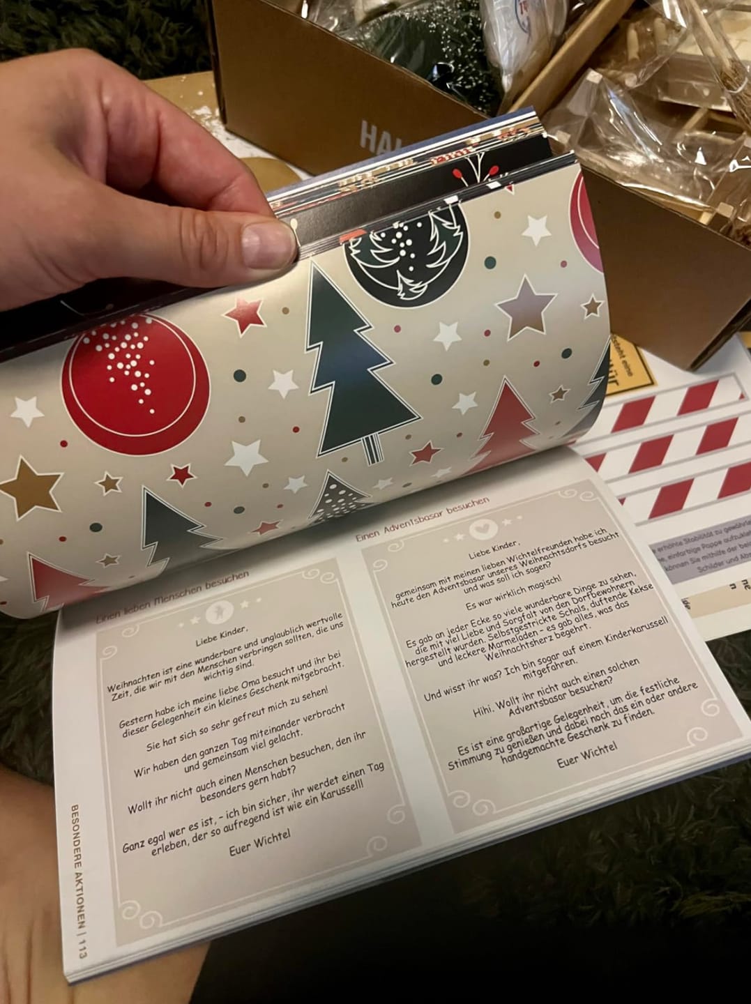 Customer photo review of Wichteltür Set inkl. Zubehör & Baustellen DIY KIT